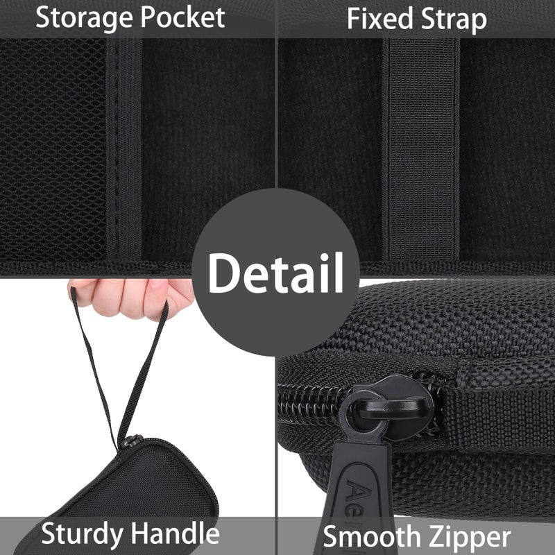 Aenllosi Hard Carrying Case Replacement for Western WD Black 1TB 2TB 4TB 5TB P10 / 500GB 1TB 2TB P50 Game Drive Portable External Hard Drive (for P50) - Image 2